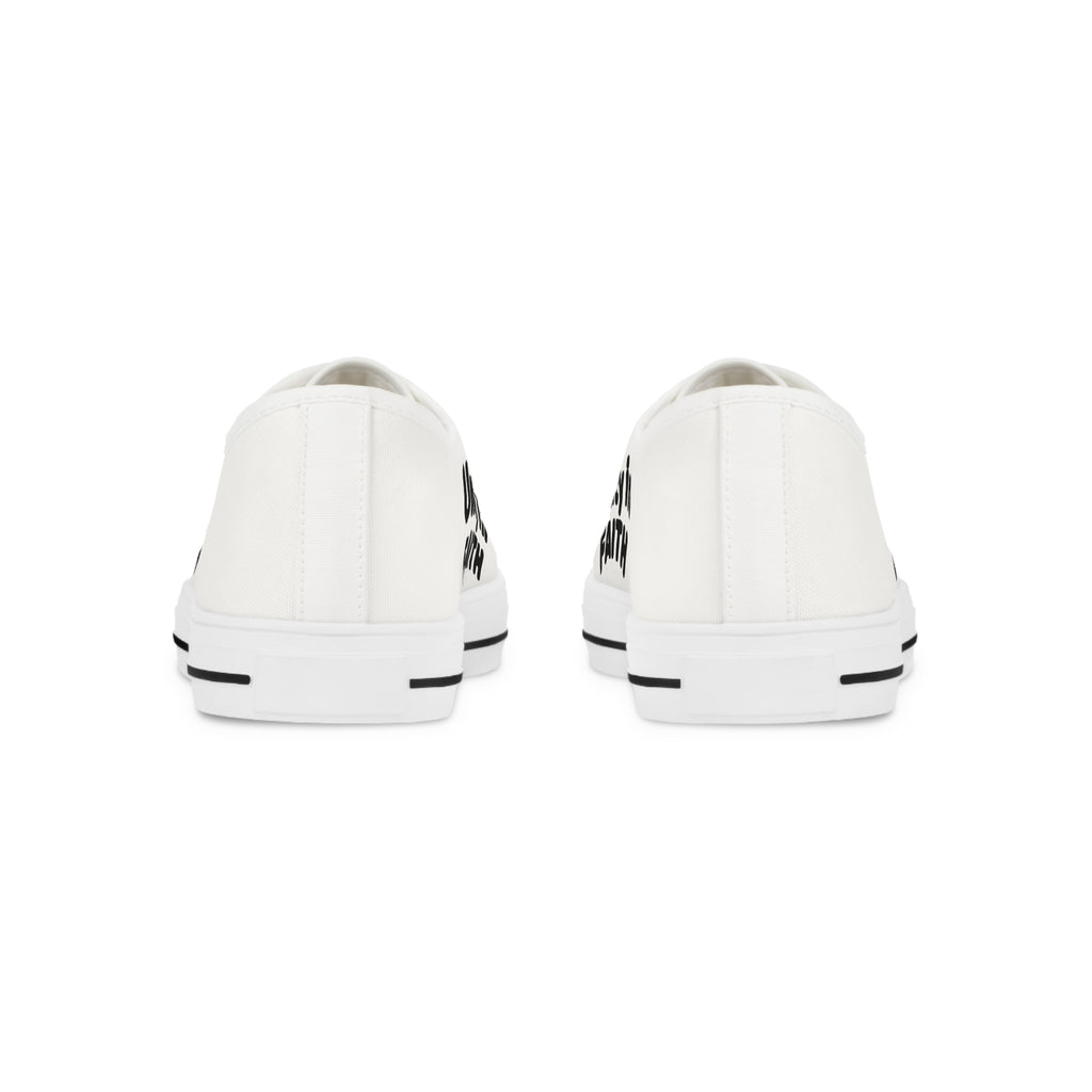 Unity in Faith Low Top Sneakers — Christian Graphic Men's Shoes