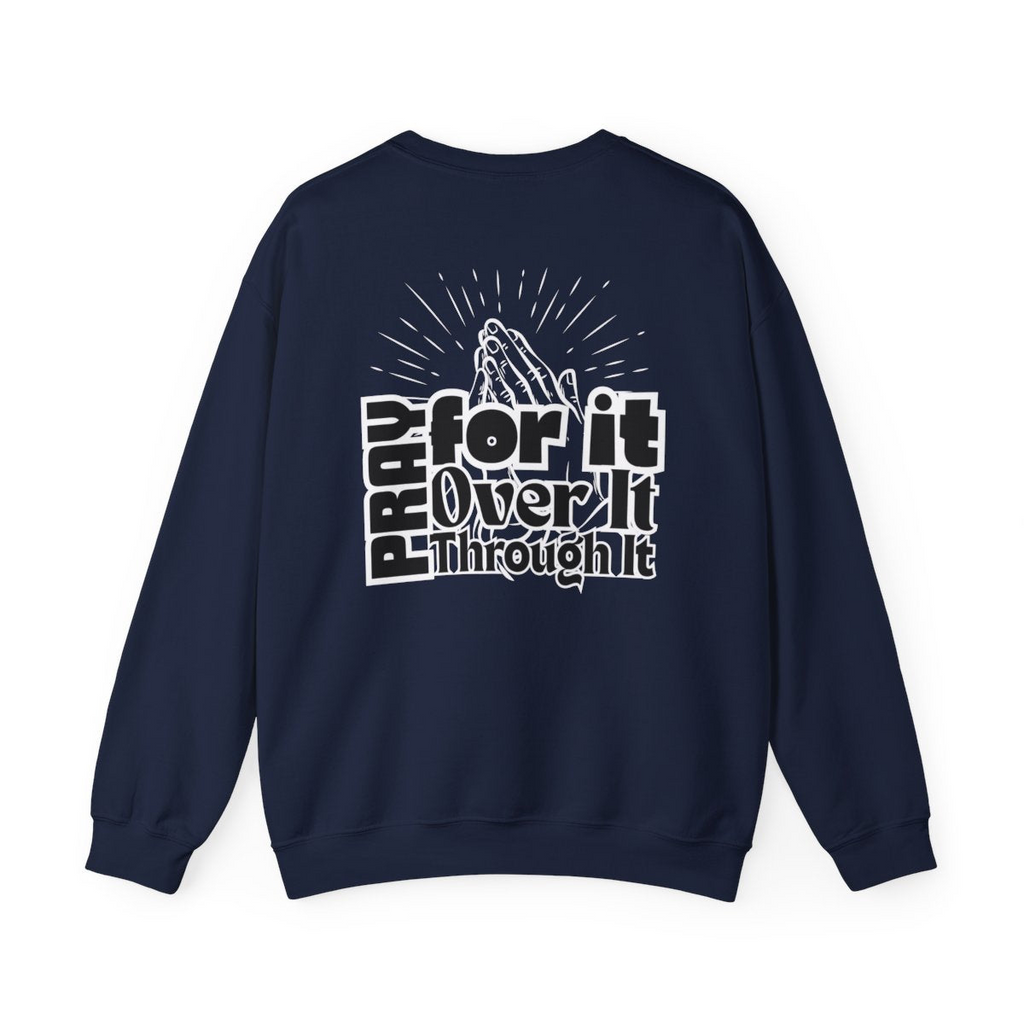 Pray for It - Christian Cross Faith Pullover