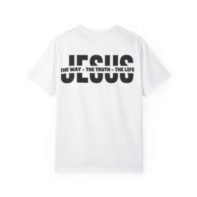 Jesus Graphic T-Shirt — “Jesus: The Way, The Truth, The Life” Christian Tee