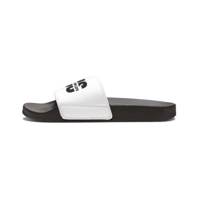 Jesus Slide Sandals – Removable-Strap Men’s Pool Slides with Bold Faith Print