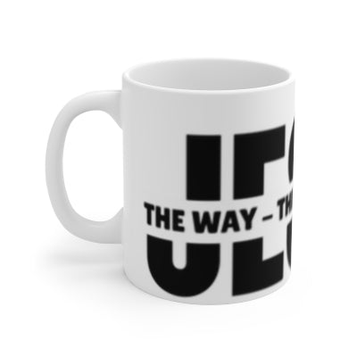 Mug — "I PLEDGE THE WAY • THE TRUTH • THE LIFE" Bold Typography Coffee Mug