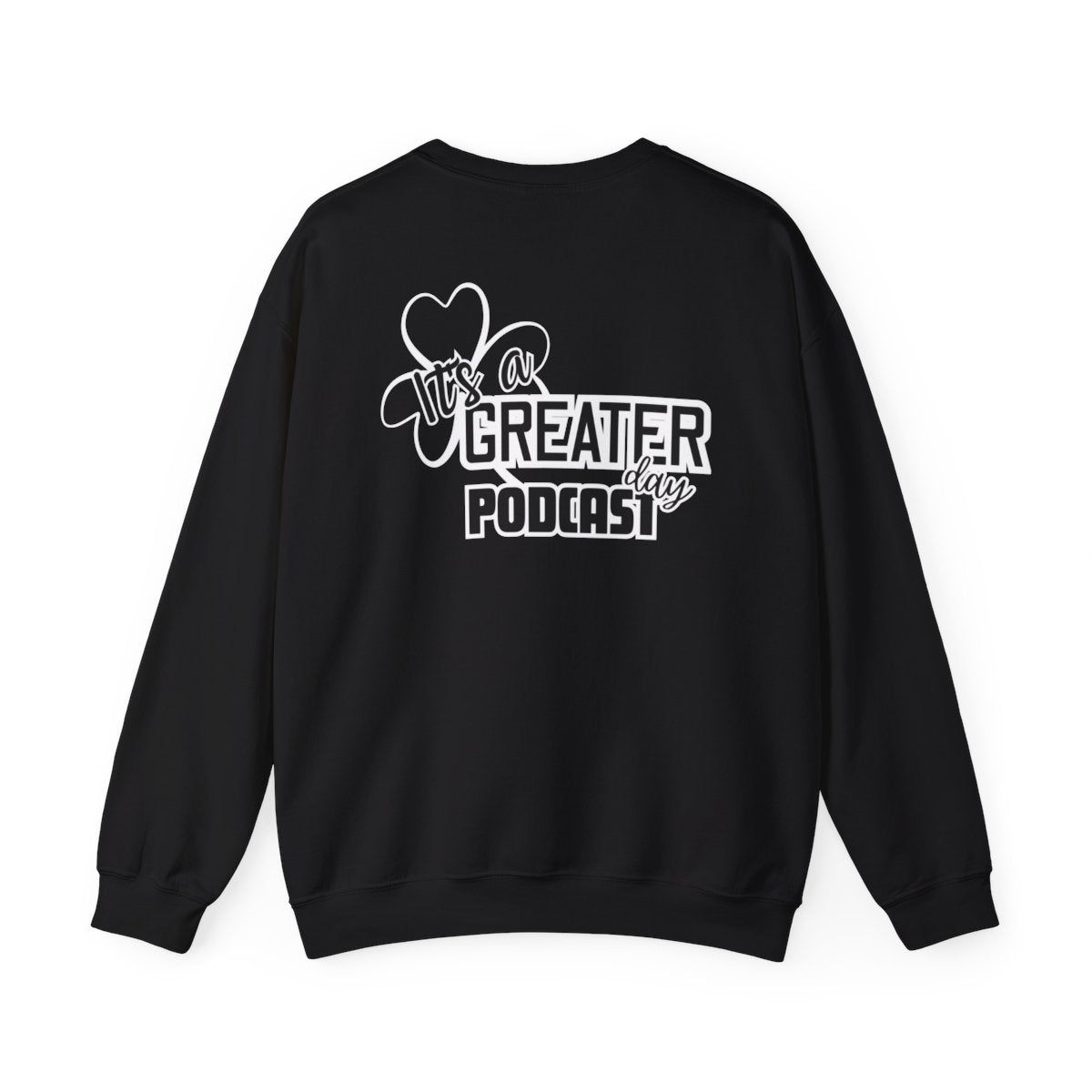 It's Greater day Podcast - Christian Cross Faith Pullover