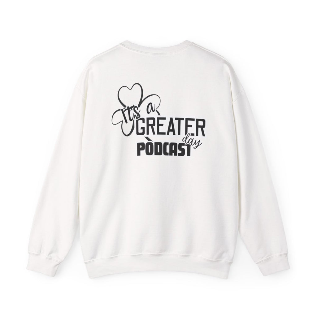 It's Greater day Podcast - Christian Cross Faith Pullover